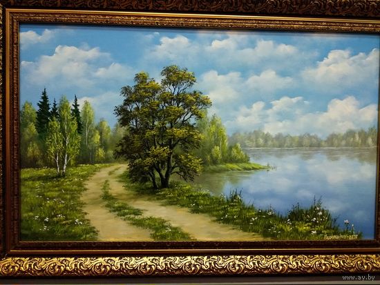 Картина маслом Летний полдень