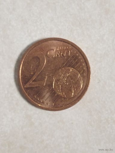 2 евроцента 2010 D Германия