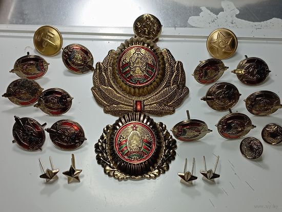 Кокарда пуговиц и др . Министерство внутренних дел .