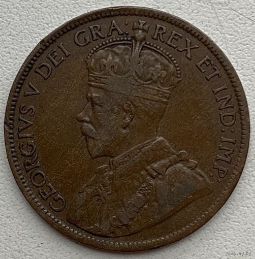 Канада 1 цент 1916 г.