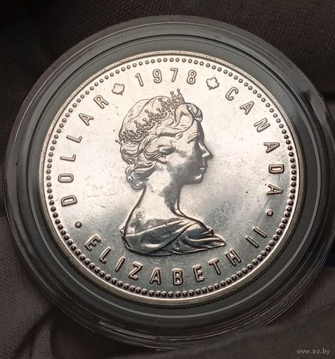 1 дол 1978 (великолепное серебро), Канада "XI игры содружества в Эдмонтоне"! Также смотрите другие лоты!