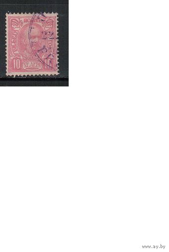 Черногория(Княжество)-1902,(Мих.44) гаш. , Стандарт, , Князь Никола I,(3)
