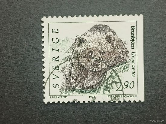 Швеция 1993. Дикие животные