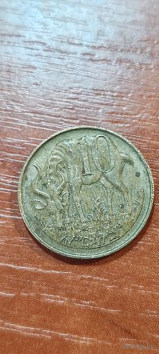 Эфиопия 10 сантим