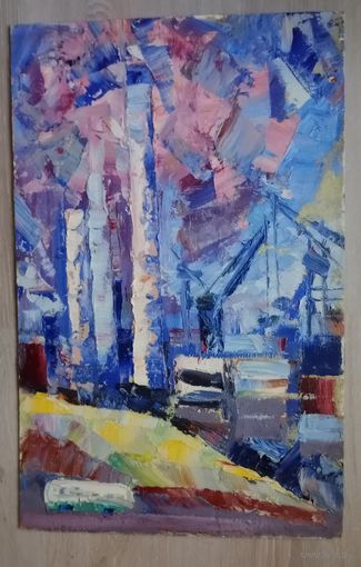Масло, ДВП 36Х55