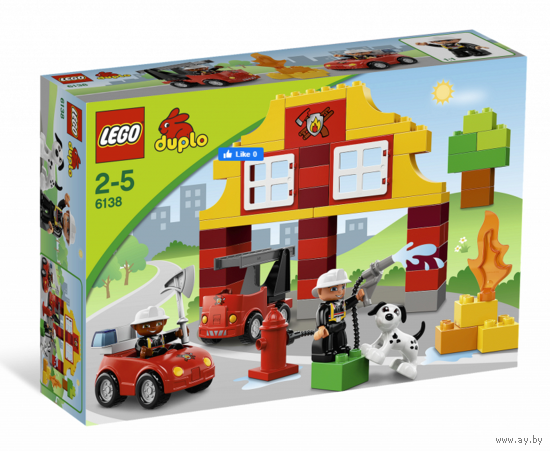 LEGO DUPLO 6138 - МОЯ ПЕРВАЯ ПОЖАРНАЯ СТАНЦИЯ