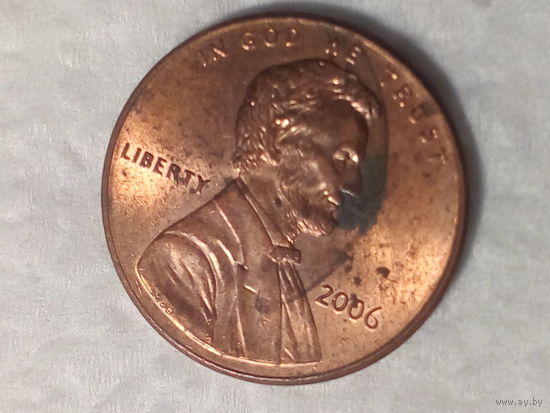 1 центов  США 2006 год