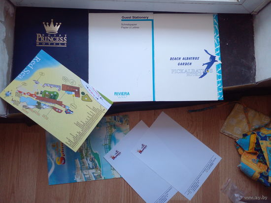 Папки, буклеты из отелей Египта начала 2020 ЗА ВСЕ