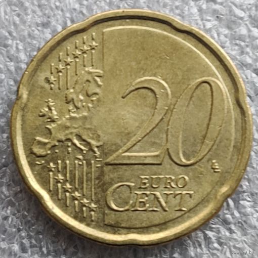 Германия 20 евроцентов  2015 г.  (2)
