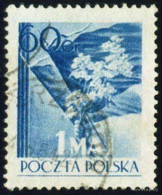 День труда Польша 1954 год 1 марка