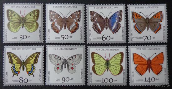 Современная Германия 1991г. Mi.1512-1519 MNH** полная серия