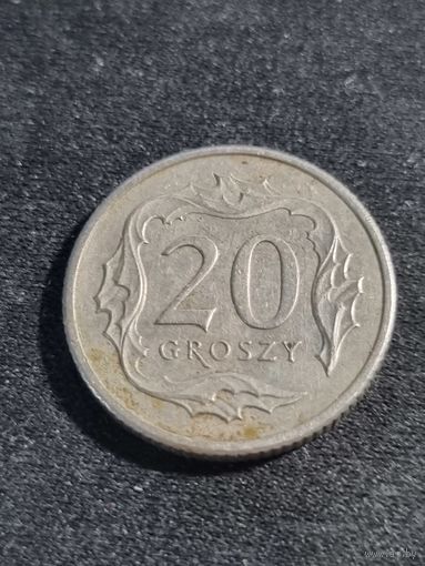 Польша 20 грошей 2011