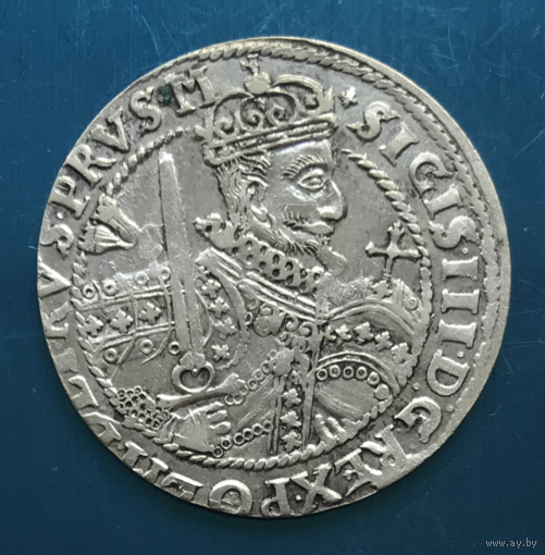 СОХРАН!!! - ОРТ - Сигизмунд 3 - 1622 год - СЕРЕБРО - РАСПРОДАЖА! - Смотрите другие мои лоты!