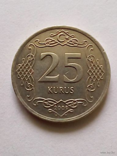 Турция 25 куруш 2009 г.(2)