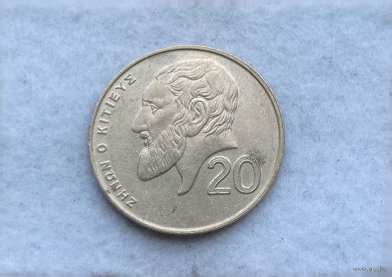 Werty71 Кипр 20 центов 1994