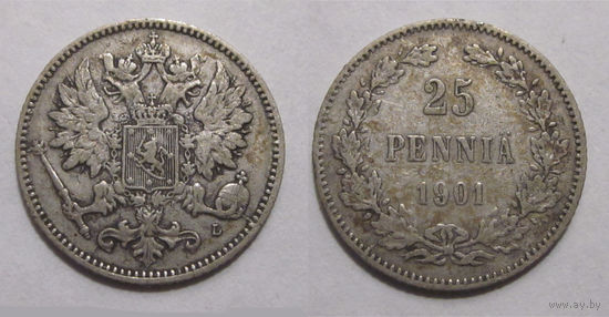 25 пенни 1901