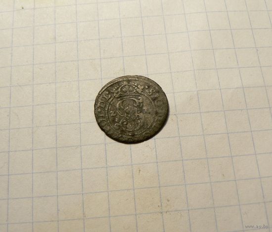 1621 Солид рижский. Сигизмунд III Ваза