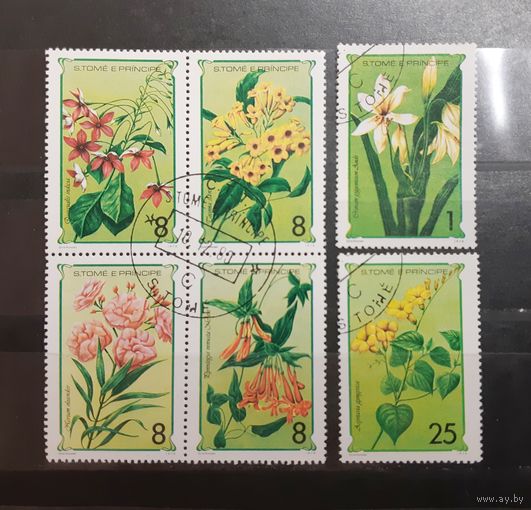 Сен-Томе и Принсипи. 1979 год. Флора. Цветы (313)