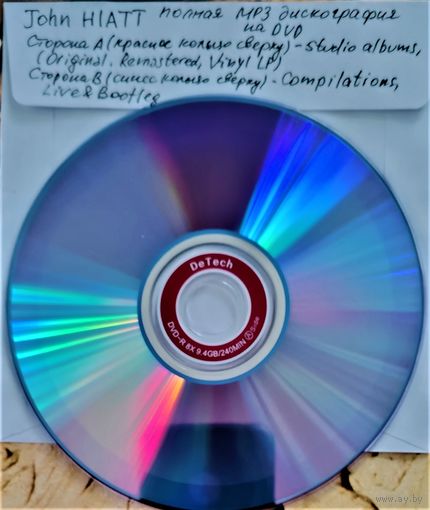 DVD MP3 John HIATT - полная дискография (Blues, Blues rock, Country) - 1 DVD-9
