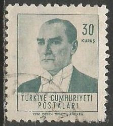 Турция. Кемаль Ататюрк. Первый Президент. 1961г. Mi#1818.
