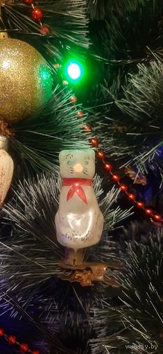 Ёлочная игрушка на прищепке СССР "Котик". Распродажа коллекции всего 3 дня, малый старт!