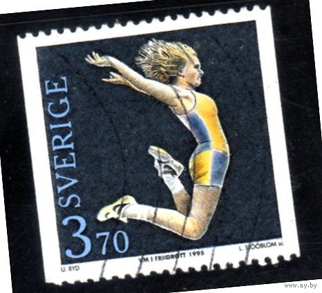 Швеция.Спорт.Легкая атлетика.1995.