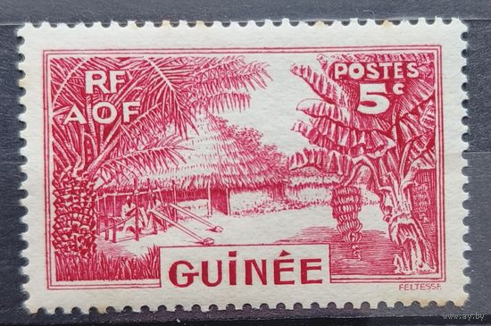 Французская Гвинея 1938-1940г. Французские колонии