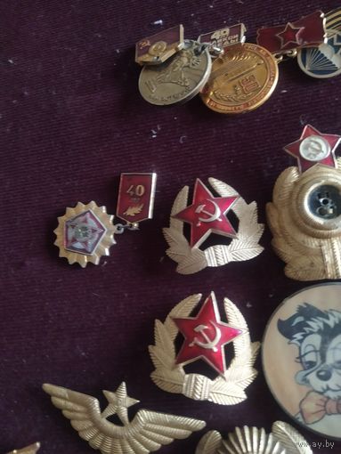 Значки военные и не только цена за все