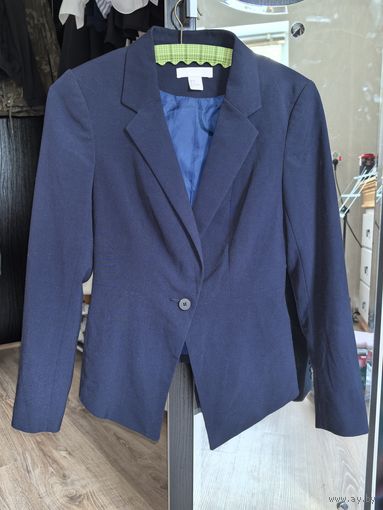 Пиджак синий H&M, р.42