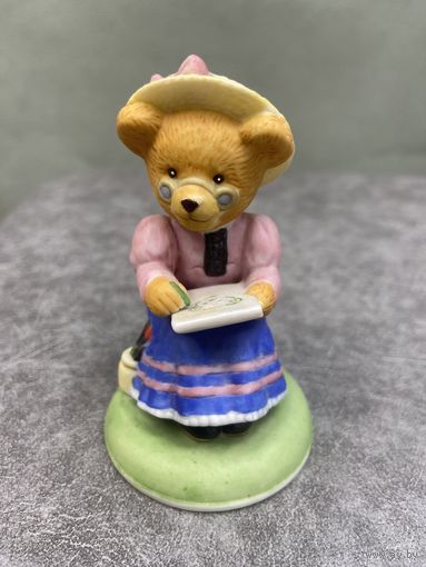 Статуэтки Мишки Franklin Mint Англия 1986 год цена за 1 штуку. Высота 9 см.