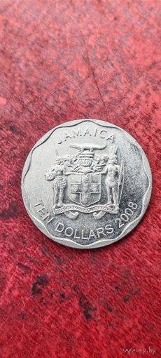 Ямайка 10 долларов 2008