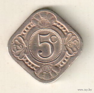 Нидерландские Антильские острова 5 цент 1963