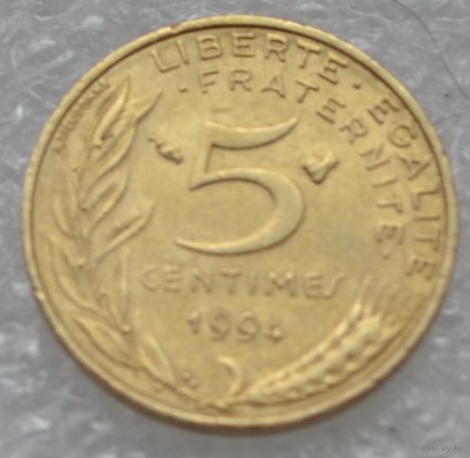 Франция, 5 сантимов 1994 г.