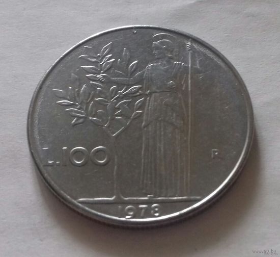 100 лир, Италия 1978 г.