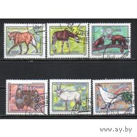 Марки ГДР 1980. Фауна. Серия из 6 марок