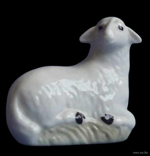Статуэтка Овца Фарфор ЛФЗ