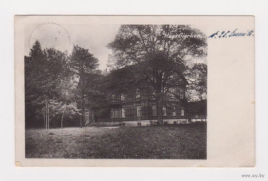 Особняк (Германия, марка, гашение 26.06.1913)