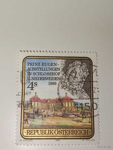 Австрия 1986 Принц Евгений Савойский 17-18 вв