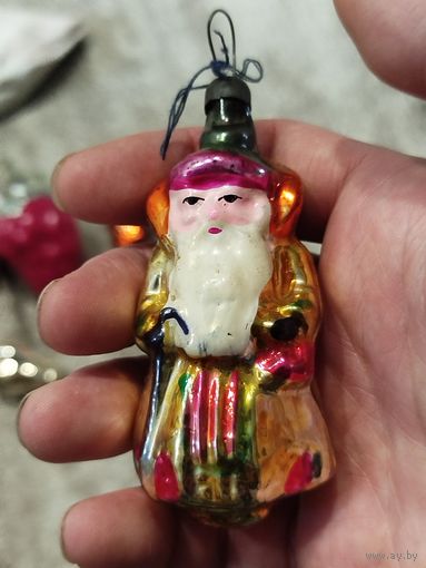 Ёлочная игрушка,лёд мороз,с рубля