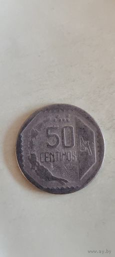 Перу 50 сентимос 1994