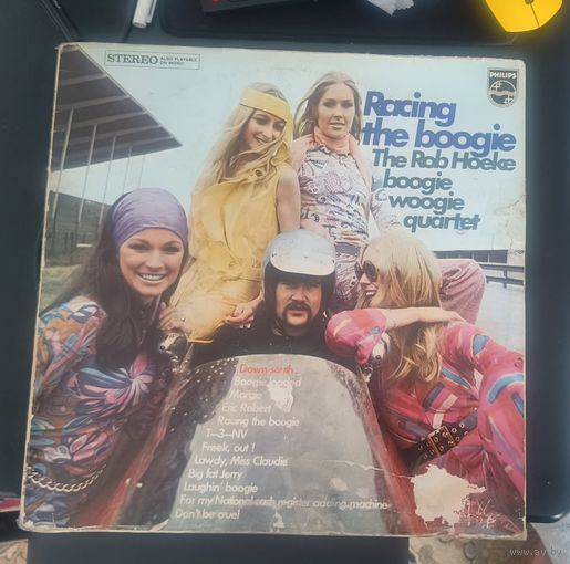 Пластинка The Rob Hoeke Boogie Woogie Quartet* – Racing The Boogie