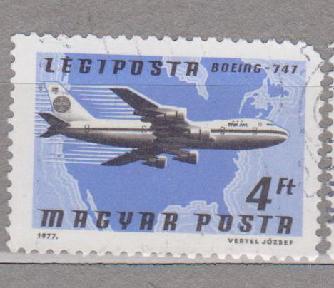 Авиация Самолеты Венгрия 1977 год лот 4