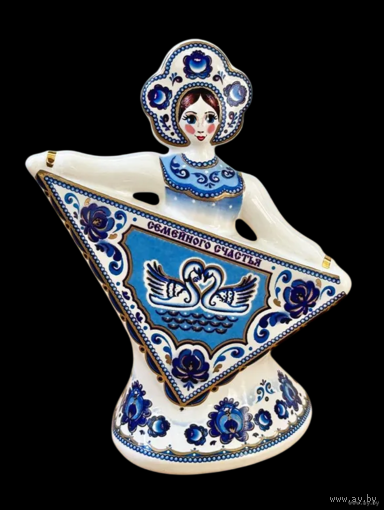 Колокольчик Русская красавица в кокошнике с платком