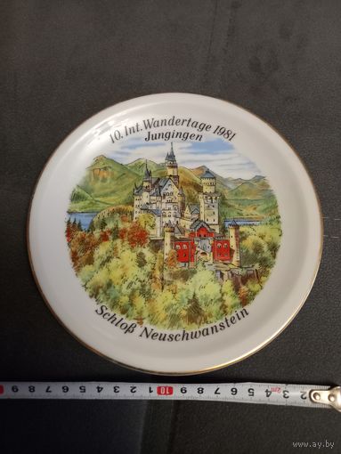 Тарелка фарфор Германии bauscher weiden, винтаж