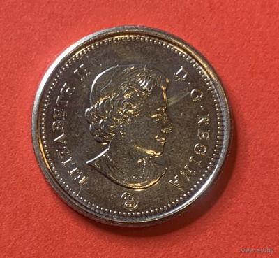 Канада, 10 центов 2014