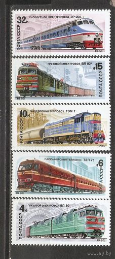 ФФ2 СССР 1982 Локомотивы