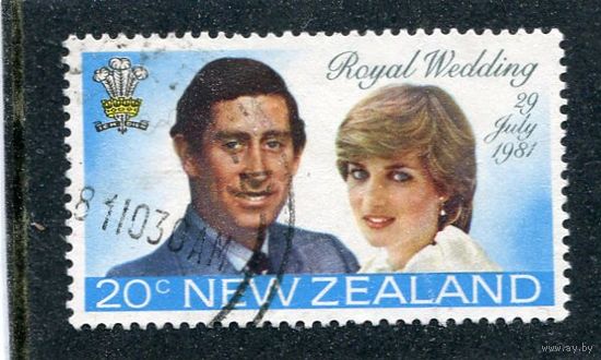 Новая Зеландия. Принц Чарльз и Диана