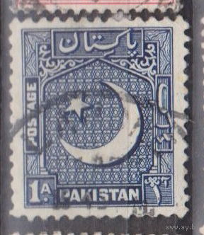 Герб звезда и полумесяц Пакистан 1949 год лот 6