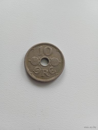 Дания 10 оре 1924 г.