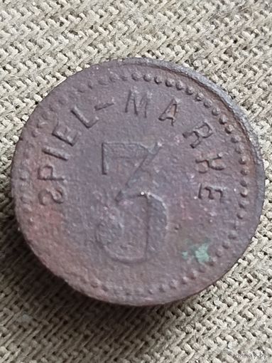 Распродажа -  Жетон игровой 3 "SPIEL - MARKE",Германия